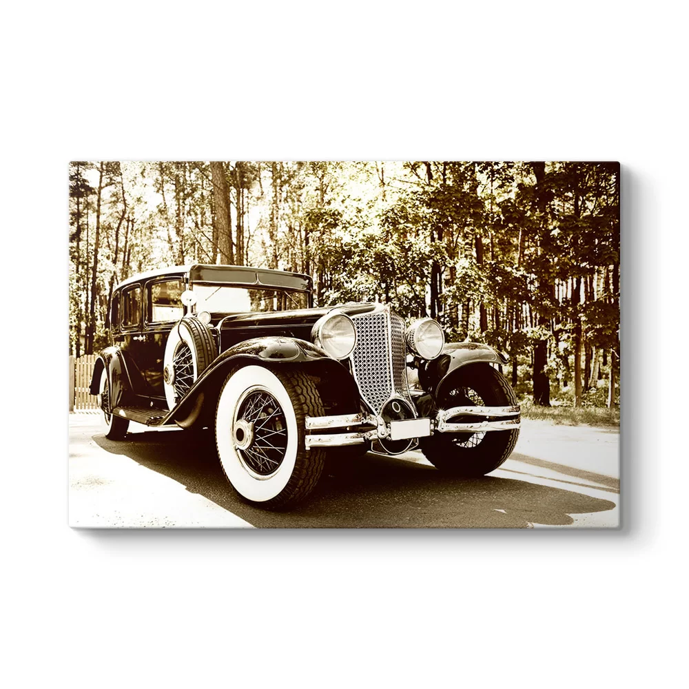 Nostaljik Araba Tablosu - Model 1
